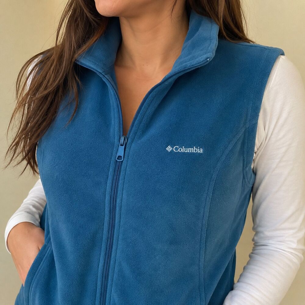Columbia-sportswear Women's Blue Vest
